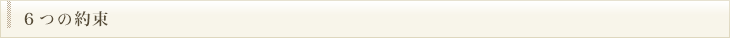 6つの約束